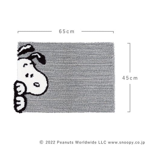 45×65cm ピーナッツ チラリマット.|s9